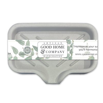 Hand-cast soap dish by Good Home & Company